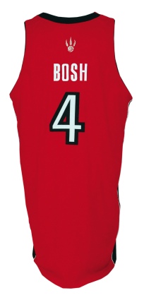 2006-2007 Chris Bosh Toronto Raptors Game-Used Road Jersey (Additional LOA) 