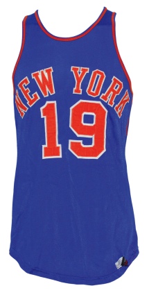 Early 1960s Donnie Butcher New York Knicks Game-Used Road Jersey 