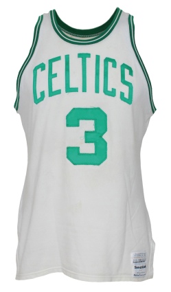 1984-1985 Dennis Johnson Boston Celtics Game-Used Home Uniform (Johnson Family LOA) (2)