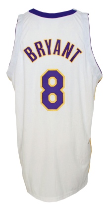 2005-2006 Kobe Bryant Los Angeles Lakers Game-Used Sunday Alternate Jersey