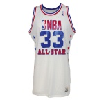 1990 Larry Bird Eastern Conference All-Star Game-Used Uniform (2) 