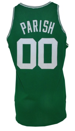 1988-1989 Robert Parish Boston Celtics Game-Used Road Jersey 