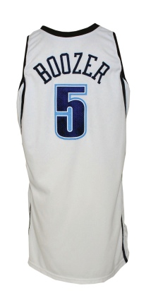 2006-2007 Carlos Boozer Utah Jazz Game-Used Home Jersey 