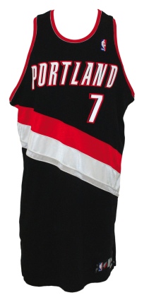 2006-2007 Brandon Roy Rookie Portland Blazers Game-Used Road Jersey (Additional LOA) 