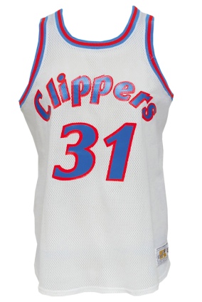 Circa 1980 Swen Nater San Diego Clippers Game-Used Home Jersey 