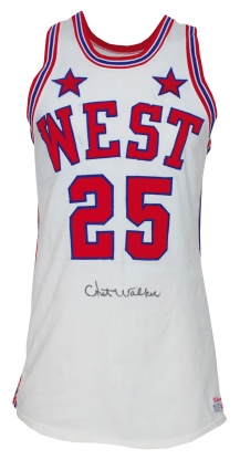 1973 Chet Walker Western Conference Game-Used & Autographed All-Star Jersey (JSA) 