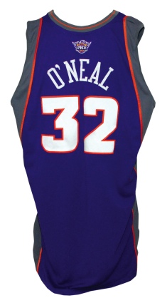 2008-2009 Shaquille ONeal Phoenix Suns Game-Used Road Jersey
