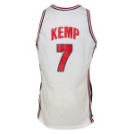 1994 Shawn Kemp USA Tournament of Americas Game-Used Home Jersey