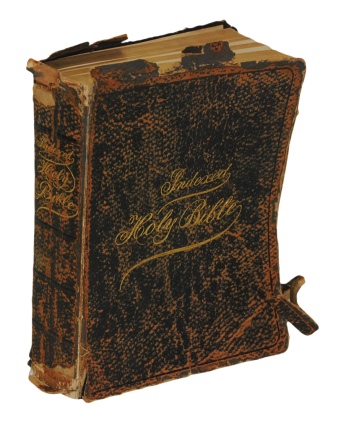 Phog Allen Personal Autographed Bible & Other Artifacts (5) (JSA) (Estate LOA)