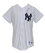 1993 Wade Boggs New York Yankees Game-Used & Autographed Home Jersey (JSA)