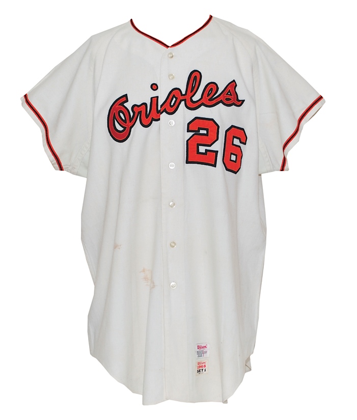 Lot Detail - 1960s-70s Boog Powell Baltimore Orioles Game-Used Jersey