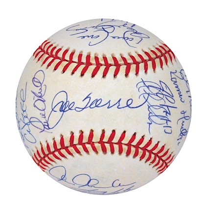 1999 New York Yankees World Championship Signed Limited Edition Baseball (Steiner LOA) (JSA)