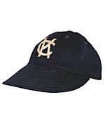 1951 Kansas City Blues Game-Used Cap Possibly Attributed to Mickey Mantle 