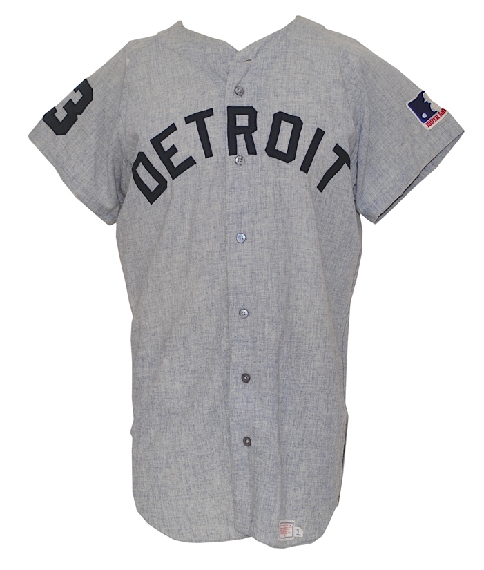 Lot Detail - 1968-1969 Daryl Patterson Detroit Tigers Game-Used Road Jersey