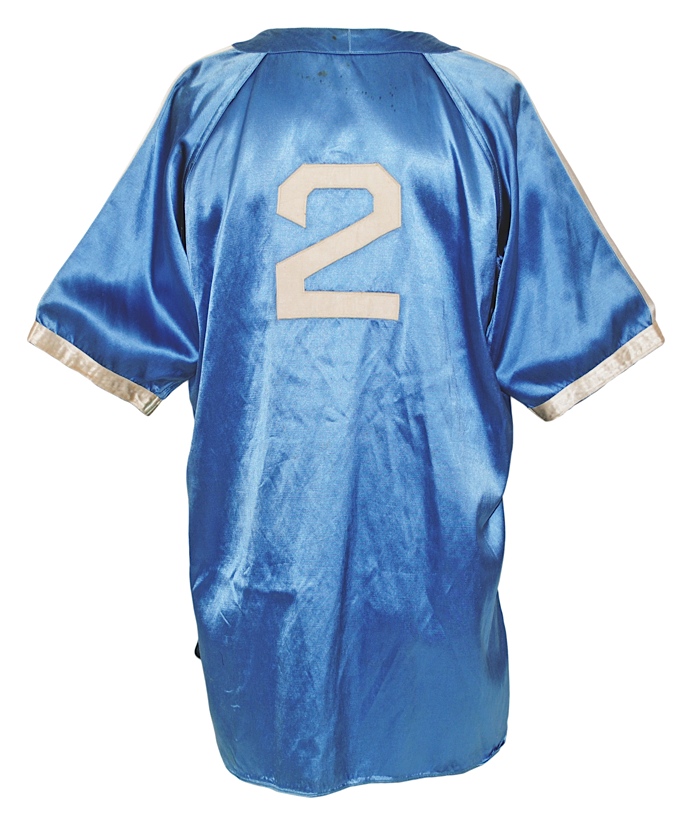 Lot Detail - 1944 Leo Durocher Brooklyn Dodgers Exceptionally Scarce Satin  Road Uniform