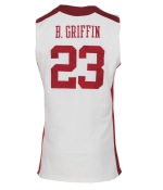 2008-2009 Blake Griffin Oklahoma Sooners Game-Used Home Jersey