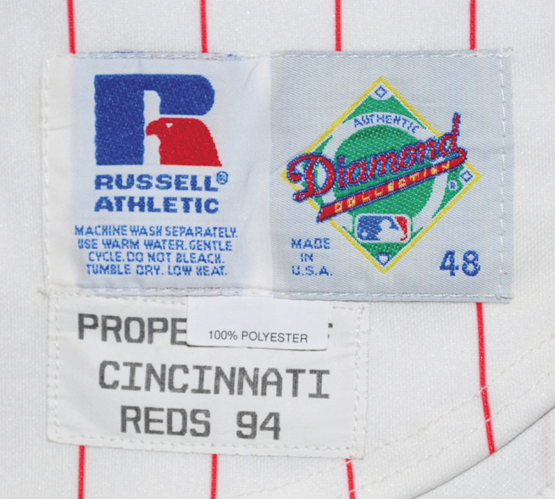 Sold at Auction: Jose Rijo Game Worn Cincinnati Reds Jersey