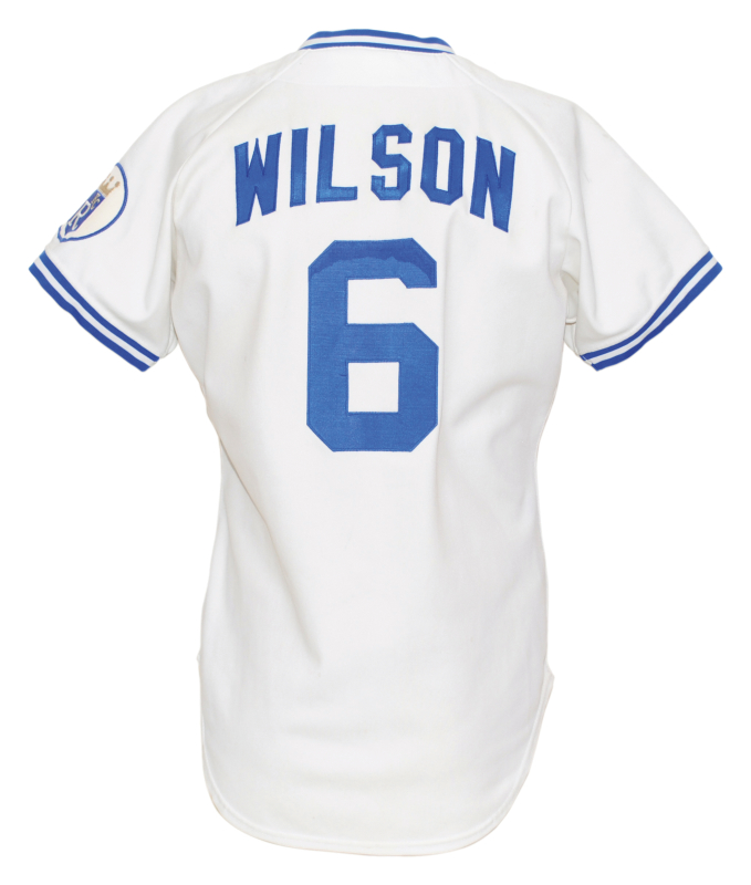 Lot Detail - 1986 Willie Wilson Kansas City Royals Game-Used Home