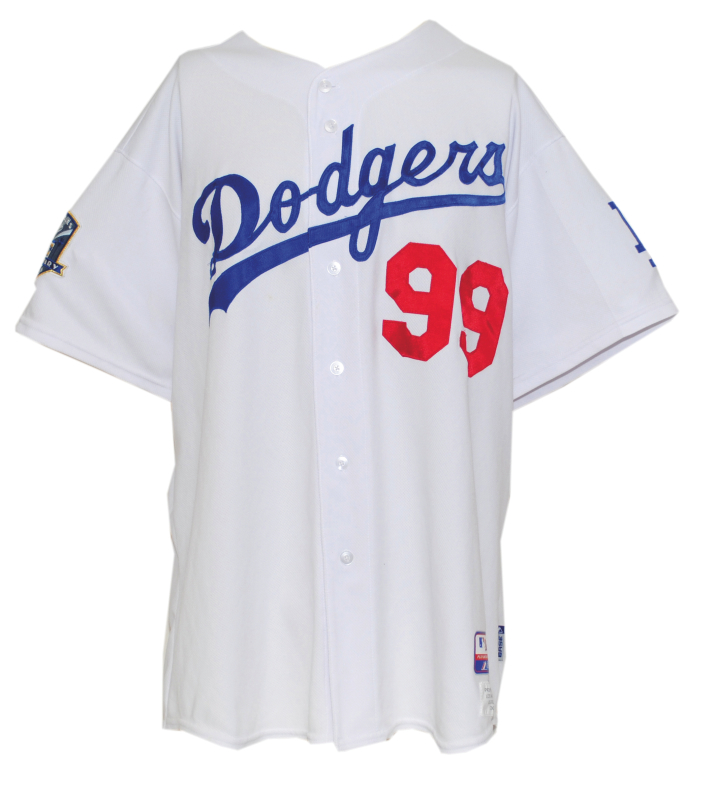 Authentic Collection Majestic Size 50 LA Dodgers Ramirez 99 MLB Jersey White