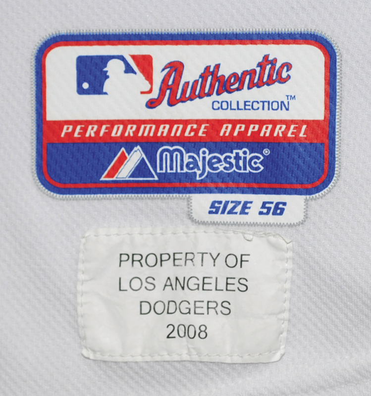 Lot Detail - 2008 Manny Ramirez Los Angeles Dodgers Game-Used Road