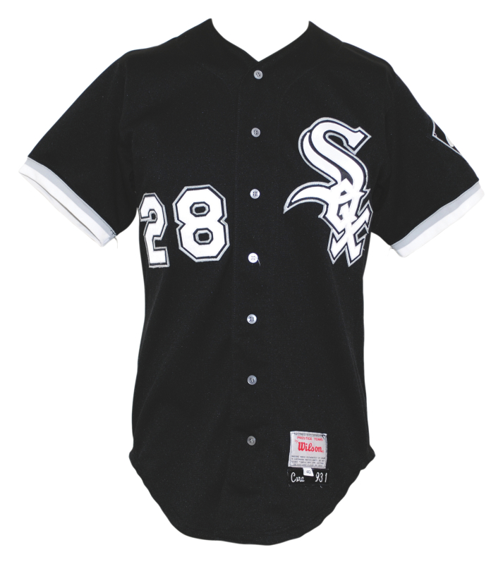 Lot Detail - 1993 Joey Cora Chicago White Sox Game-Used Black