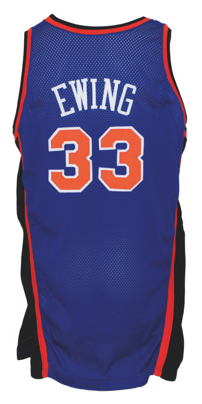 Patrick Ewing New York Knicks 1996-1997 Throwback Basketball Jersey