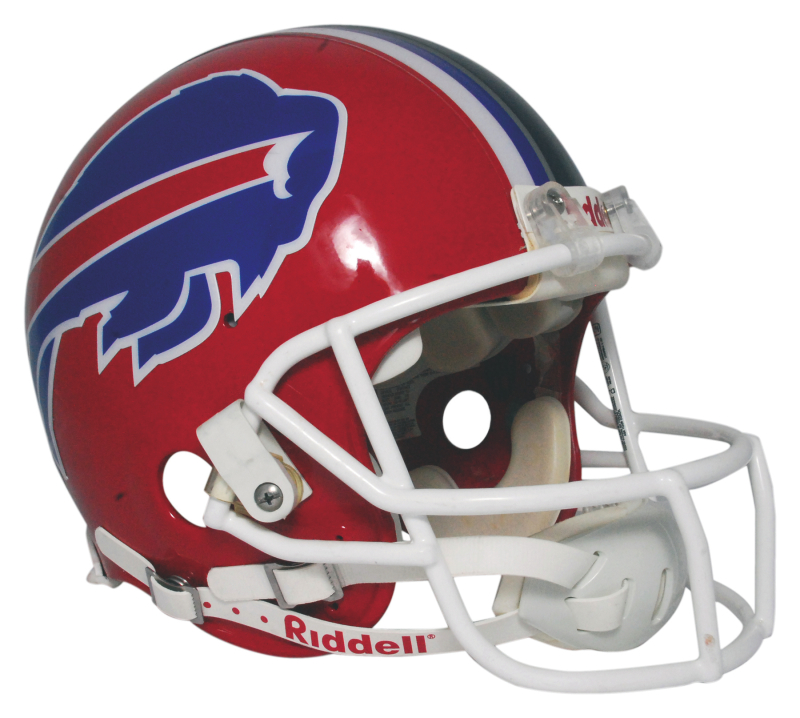 Lot Detail - 2004 Eric Moulds Buffalo Bills Game-Used Helmet (Bills COA)