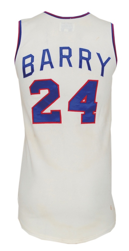 Lot - Rick Barry Autographed NY Nets ABA Basketball Jersey, JSA