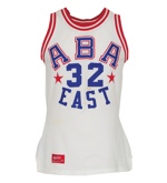 1974 Julius “Dr. J” Erving ABA Eastern Conference All-Stars Game-Used Uniform (2) (Trautwig Collection) (Trautwig LOA)
