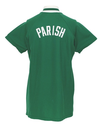 Circa 1980 Robert Parish Boston Celtics Worn Shooting Shirt
