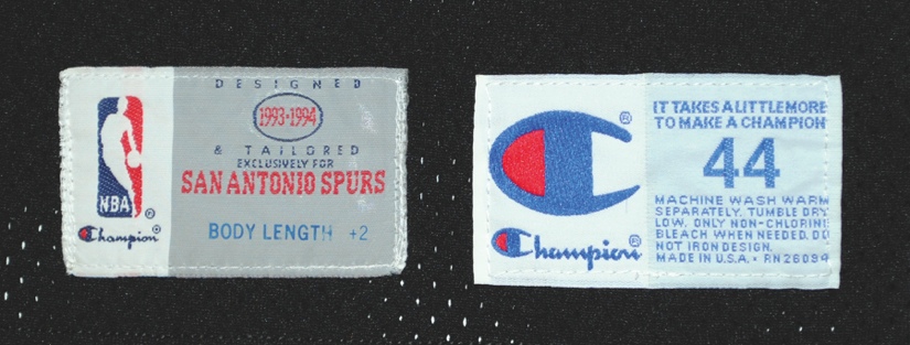 Lot Detail - 1993-94 Dennis Rodman Game Used San Antonio Spurs