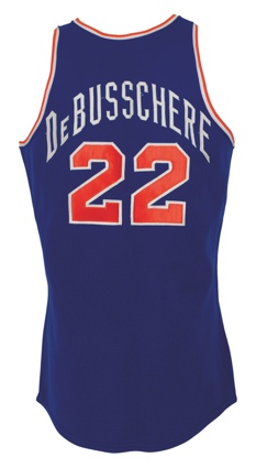 Circa 1972 Dave DeBusschere NY Knicks Game-Used Road Jersey (Possible Championship Season)