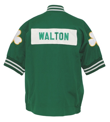 1985-86 Bill Walton Boston Celtics Worn Road Warm-Up Jacket