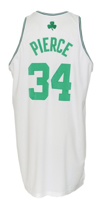 2007-08 Paul Pierce Boston Celtics Game-Used Home Jersey (Championship Season)