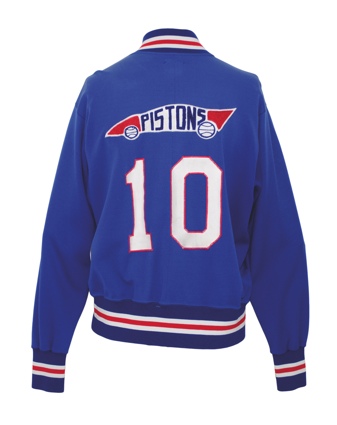 1975-76 Kevin Porter Detroit Pistons Worn Warm-Up Jacket (Rare Style)