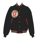 1955-56 Cecil Mosenson Overbrook Panthers High School Coaches Worn Lettermans Jacket (Wilt Chamberlains Coach - Championship Season) (Mosenson LOA)