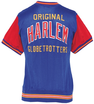 1960s Murphy Summons Harlem Globetrotters Worn Shooting Shirt with Warm-Up Pants (2)