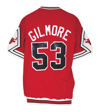 1987-88 Artis Gilmore Chicago Bulls Worn Shooting Shirt (Gilmore LOA)