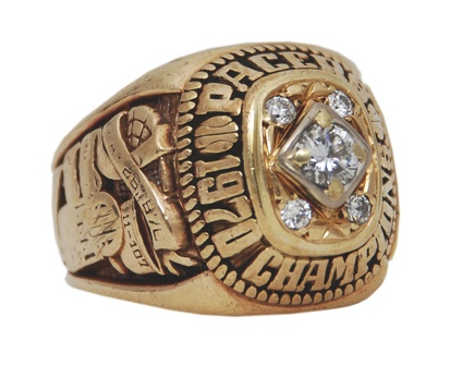 1970 Bernie LaReau ABA Indiana Pacers Championship Ring (A Ring) (Great Provenance)