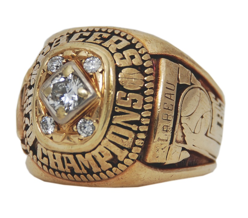 Lot Detail - 1970 Bernie LaReau ABA Indiana Pacers Championship Ring (A ...
