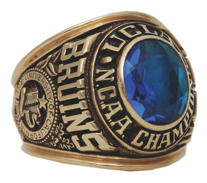 1966-67 Lynn Shackelford UCLA Bruins NCAA Championship Ring with Original Box (Shackelford Collection) (Shackelford LOA)
