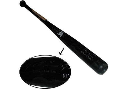 Ike Davis 2011Game Used & Autographed Bat w/" 2011 Game Used" Insc (Steiner COA)