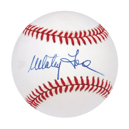 Lot of NY Yankees Hall of Famers & Legends Single-Signed Baseballs (4) (JSA)