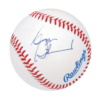George Steinbrenner Single-Signed Baseball (JSA)