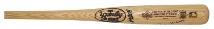 Lot of 1989 All-Star Game Team Autographed Bats (2) (JSA)