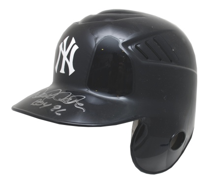 Derek Jeter Autographed NY Yankees Batting Helmet Inscribed "ROY 96" (JSA)