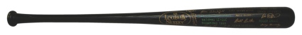 1989 SF Giants Team Autographed Kevin Mitchell Game-Issued NLCS Bat & 1989 Giants Black Bat (2) (JSA)
