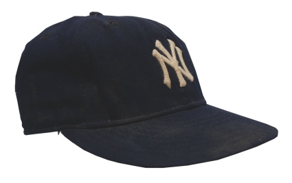 1980s Don Mattingly NY Yankees Game-Used & Autographed Cap (JSA)