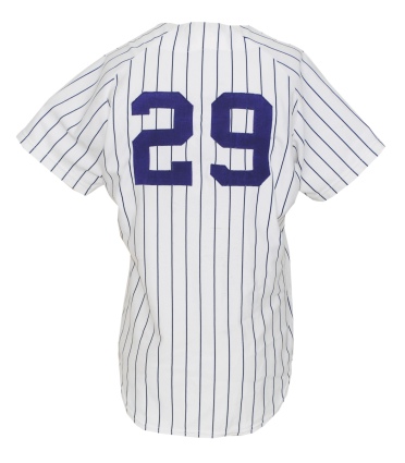 1976 Catfish Hunter New York Yankees Game-Used Home Uniform (World Series Year)