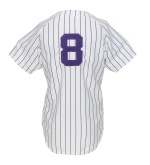 1976 Yogi Berra New York Yankees Coaches Worn Home Jersey (World Series Year)